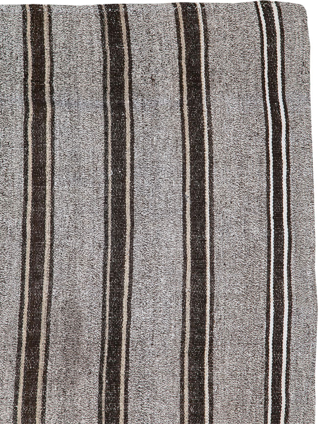 Vintage Turkish Flat-weave Kilim, No.18101 - Staging