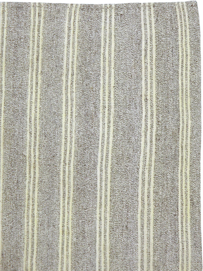 Vintage Turkish Flat-weave Kilim, No.18103 - Staging