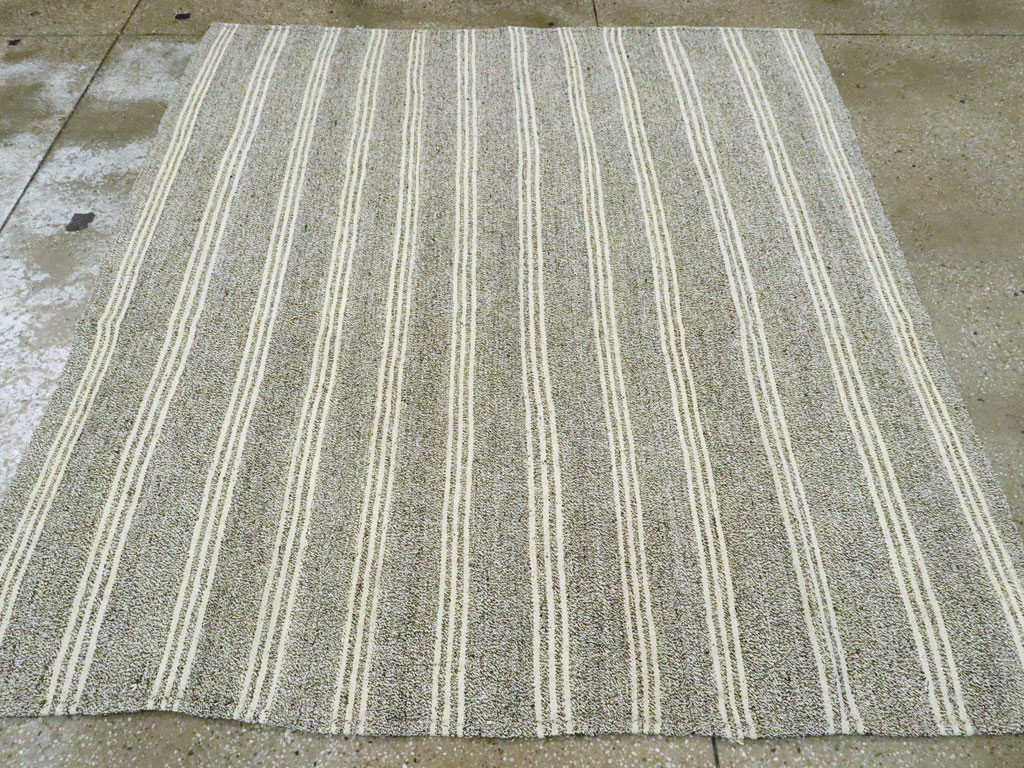 Vintage Turkish Flat-weave Kilim, No.18103 - Staging