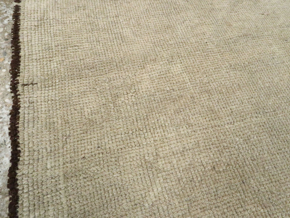 Antique Turkish Oushak Rug, No.18129 - Staging