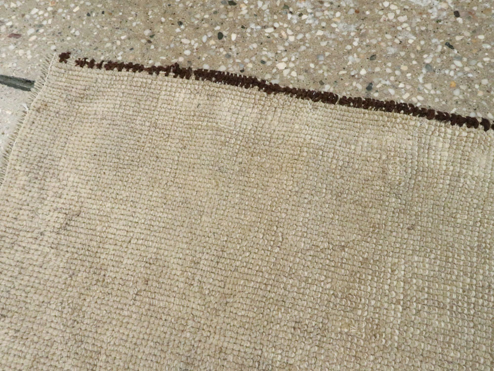 Antique Turkish Oushak Rug, No.18129 - Staging