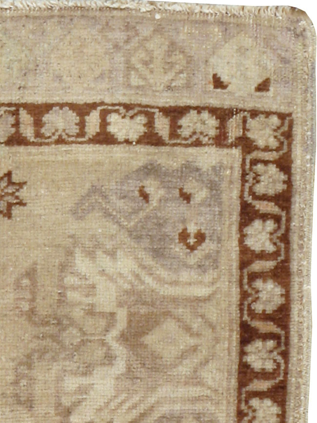 Antique Turkish Oushak Rug, No.18132 - Staging