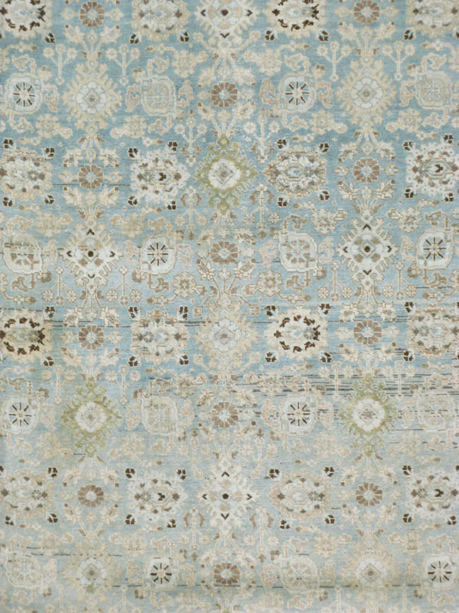 Antique Persian Tabriz Carpet, No.18147 - Staging