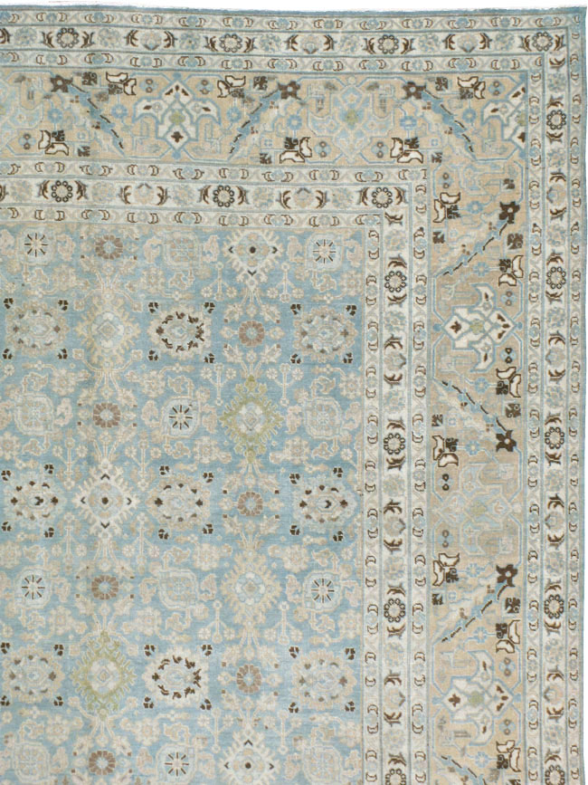 Antique Persian Tabriz Carpet, No.18147 - Staging
