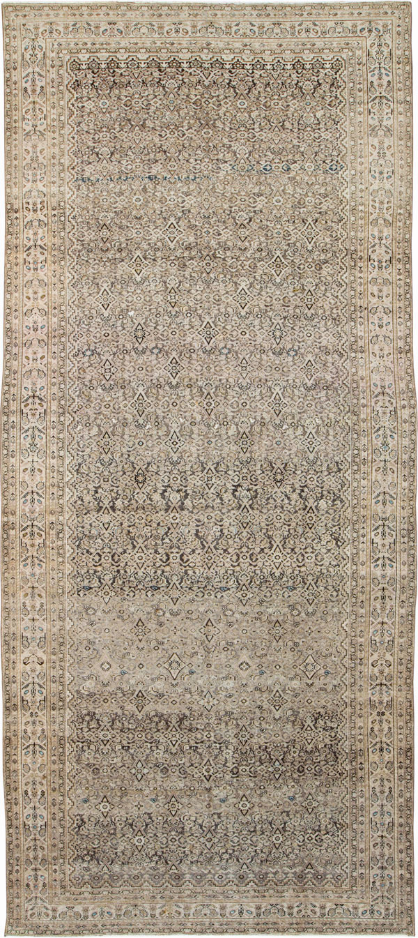Vintage Persian Malayer Carpet, No.18148 - Staging