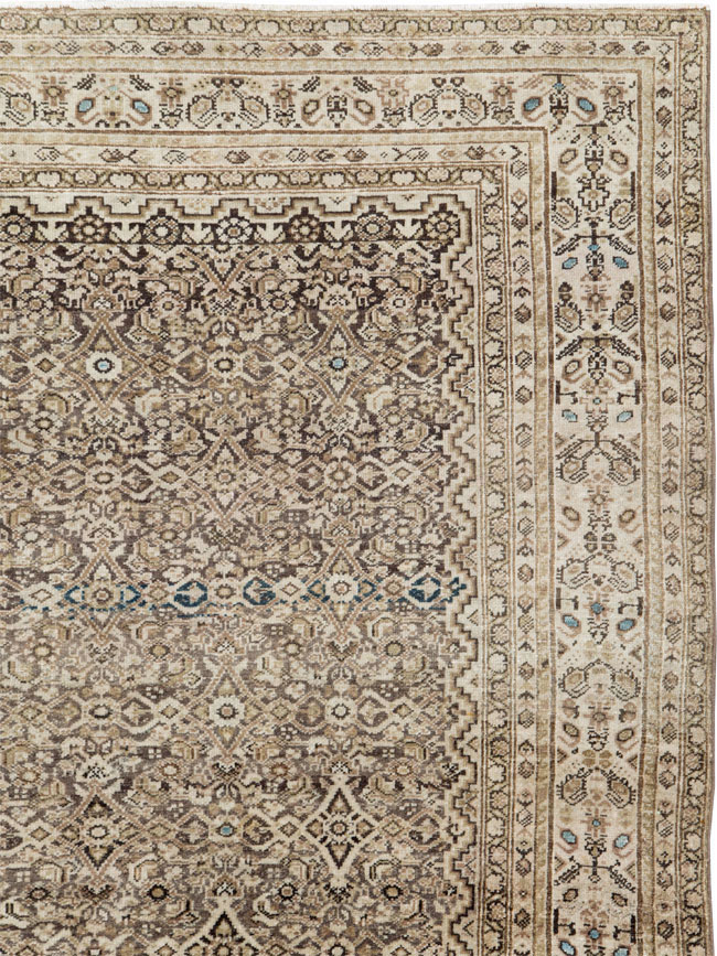 Vintage Persian Malayer Carpet, No.18148 - Staging