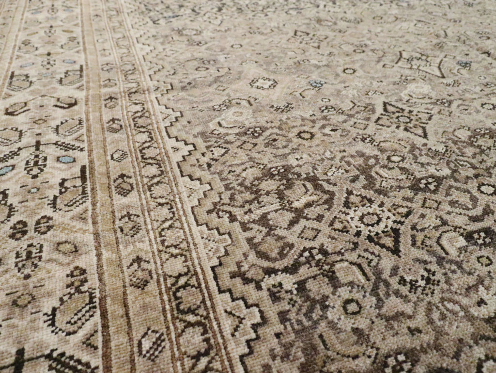 Vintage Persian Malayer Carpet, No.18148 - Staging