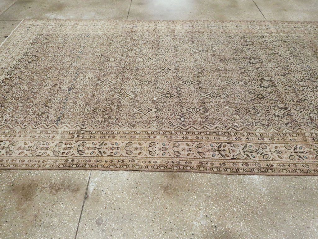 Vintage Persian Malayer Carpet, No.18148 - Staging
