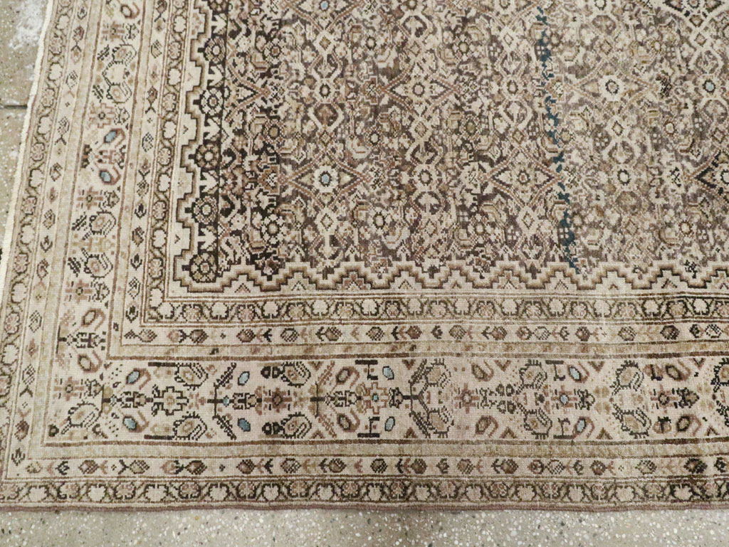 Vintage Persian Malayer Carpet, No.18148 - Staging