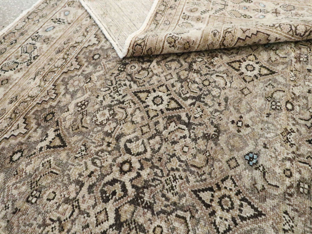 Vintage Persian Malayer Carpet, No.18148 - Staging