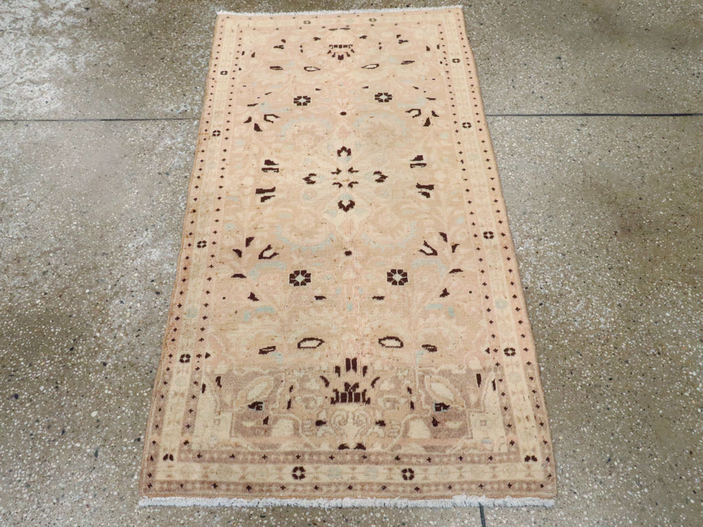 Antique Persian Tabriz Rug, No.18160 - Staging