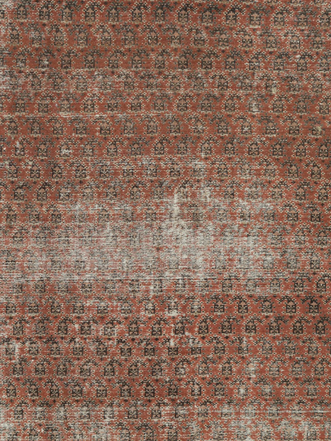 Antique Persian Malayer Distressed Carpet, No.18163 - Staging