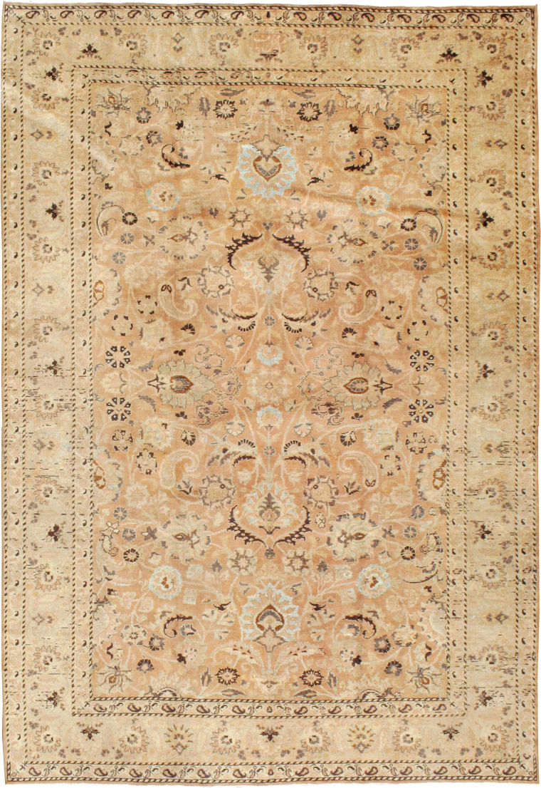 Antique Persian Mashad Carpet, No.18177 - Staging