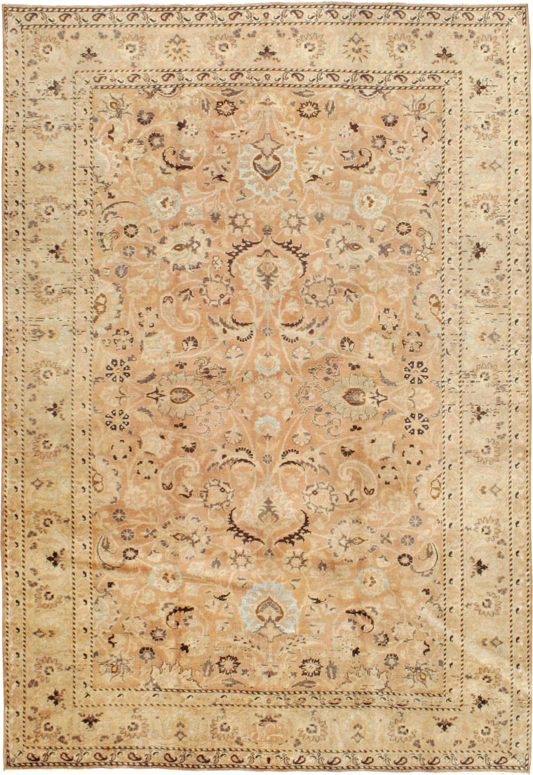 Antique Persian Mashad Carpet, No.18177 - Staging