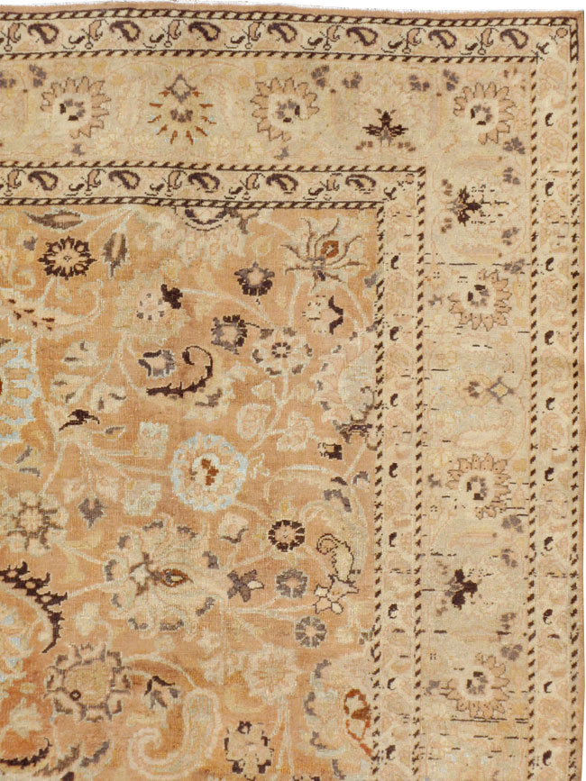Antique Persian Mashad Carpet, No.18177 - Staging