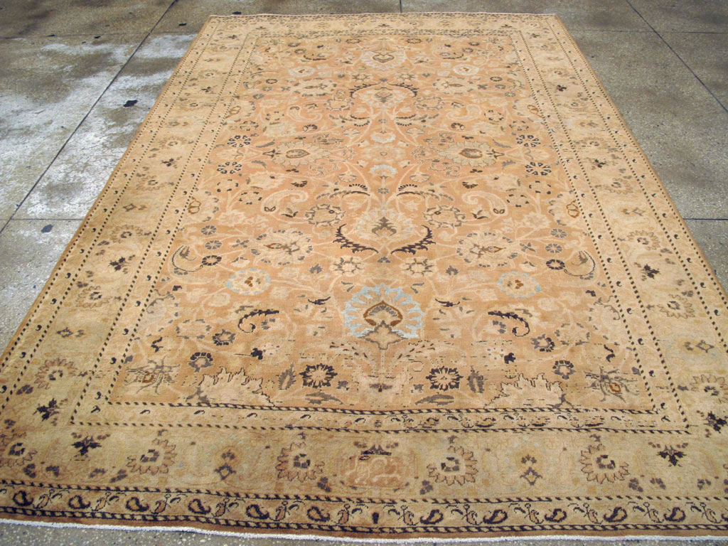 Antique Persian Mashad Carpet, No.18177 - Staging