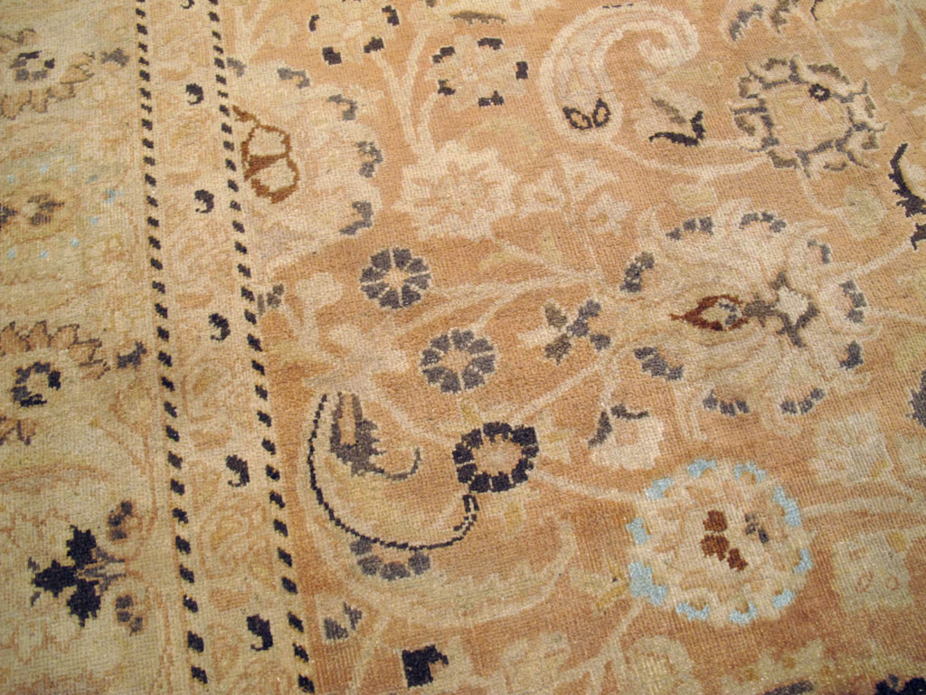 Antique Persian Mashad Carpet, No.18177 - Staging