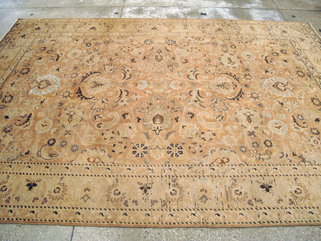Antique Persian Mashad Carpet, No.18177 - Staging