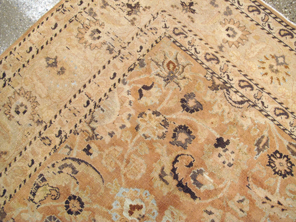 Antique Persian Mashad Carpet, No.18177 - Staging