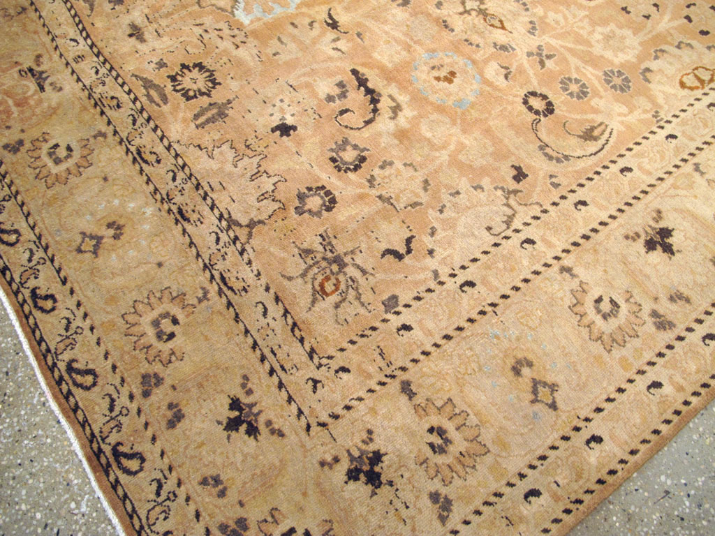 Antique Persian Mashad Carpet, No.18177 - Staging