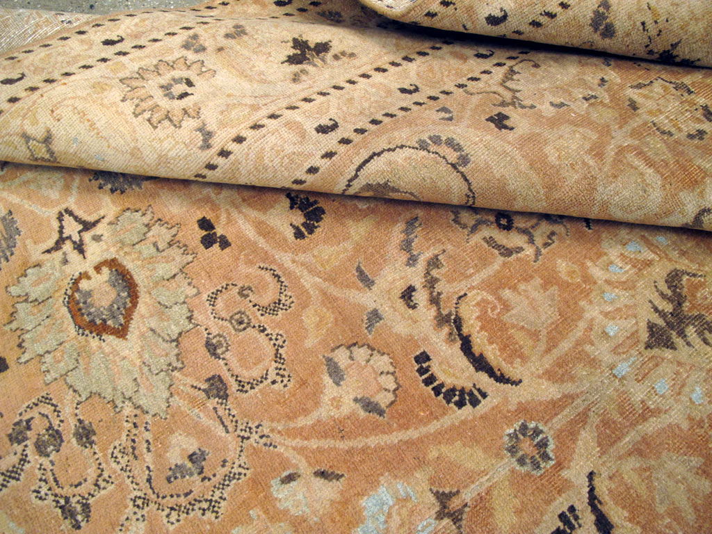 Antique Persian Mashad Carpet, No.18177 - Staging