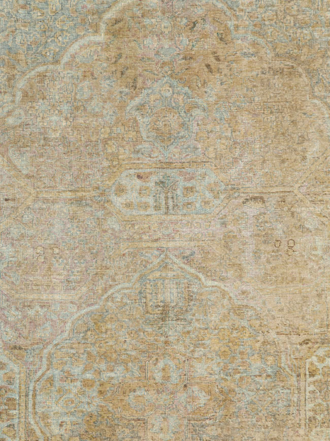 Antique Persian Tabriz Carpet, No.18187 - Staging