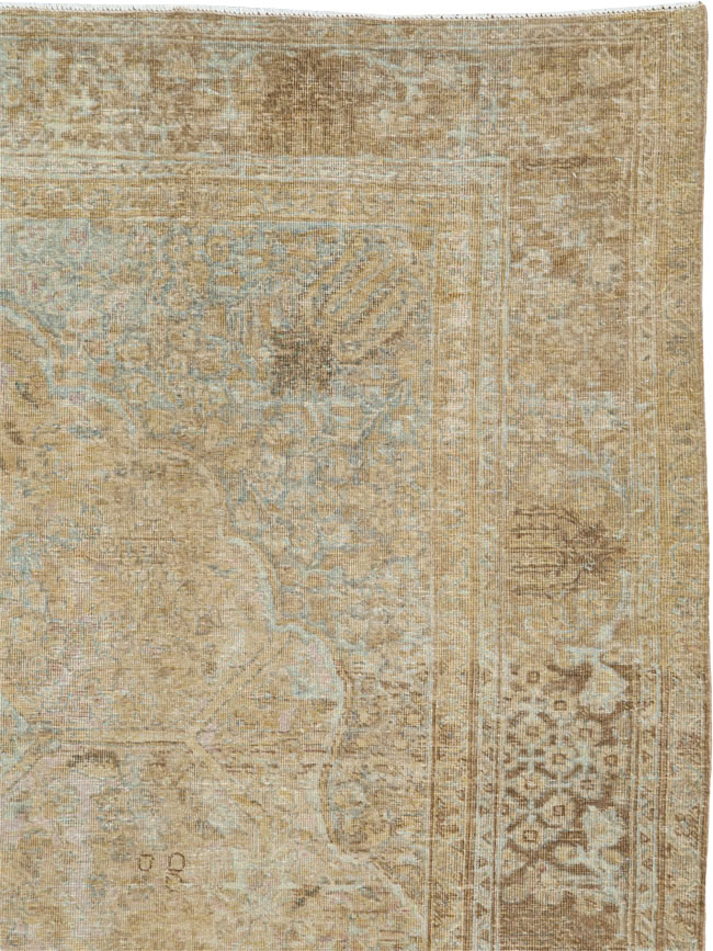 Antique Persian Tabriz Carpet, No.18187 - Staging