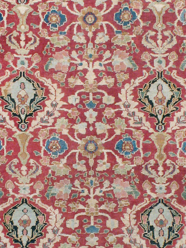 Antique Persian Khorassan Carpet, No.18188 - Staging