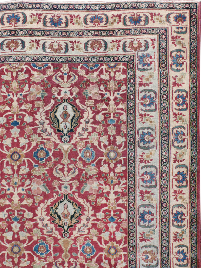 Antique Persian Khorassan Carpet, No.18188 - Staging