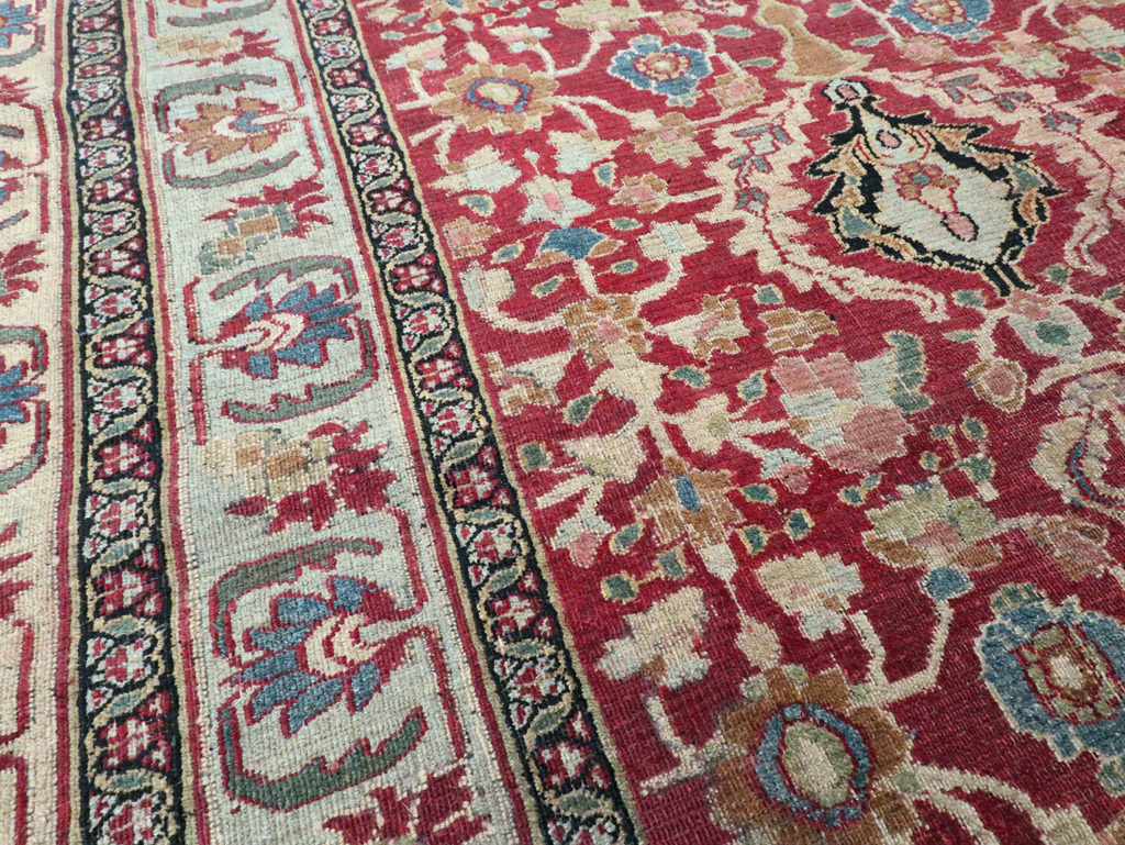 Antique Persian Khorassan Carpet, No.18188 - Staging