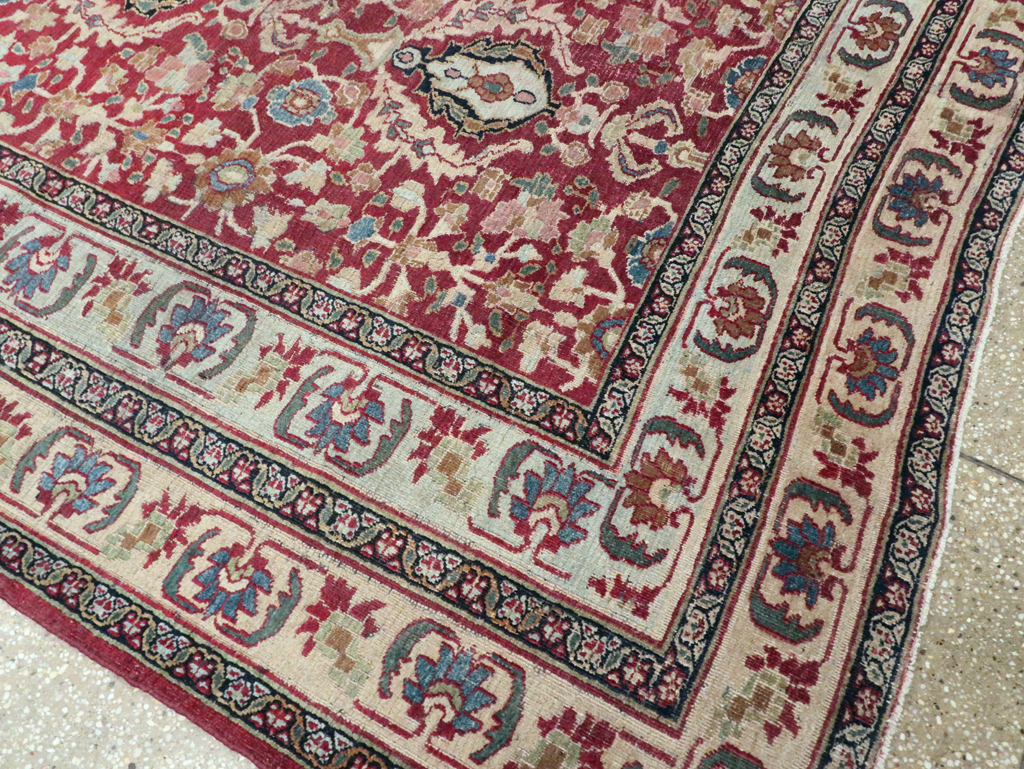 Antique Persian Khorassan Carpet, No.18188 - Staging