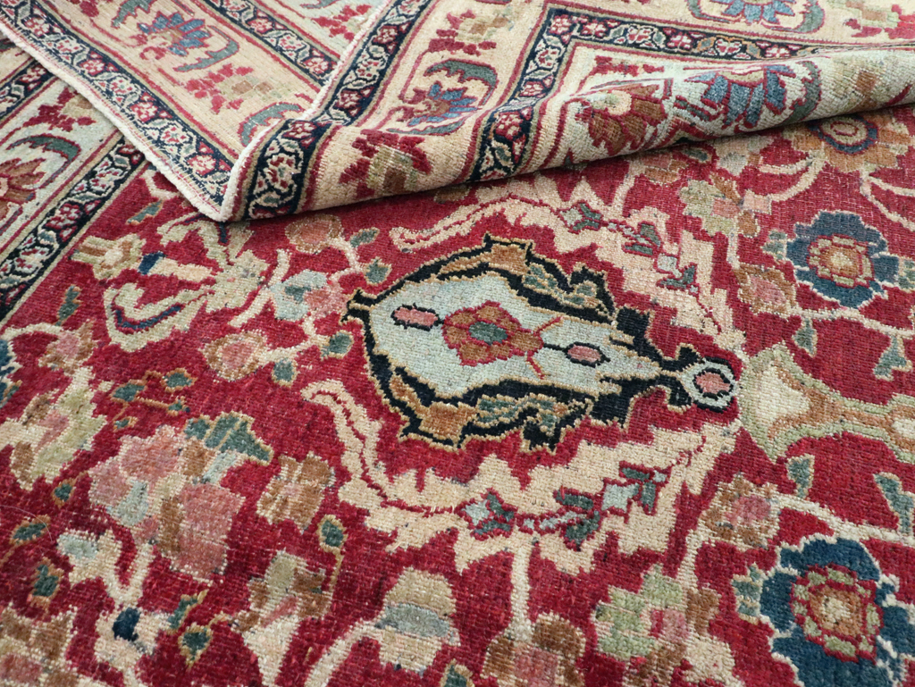 Antique Persian Khorassan Carpet, No.18188 - Staging