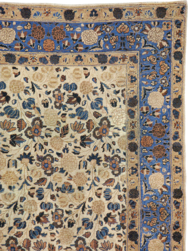 Antique Persian Tabriz Carpet, No.18196 - Staging