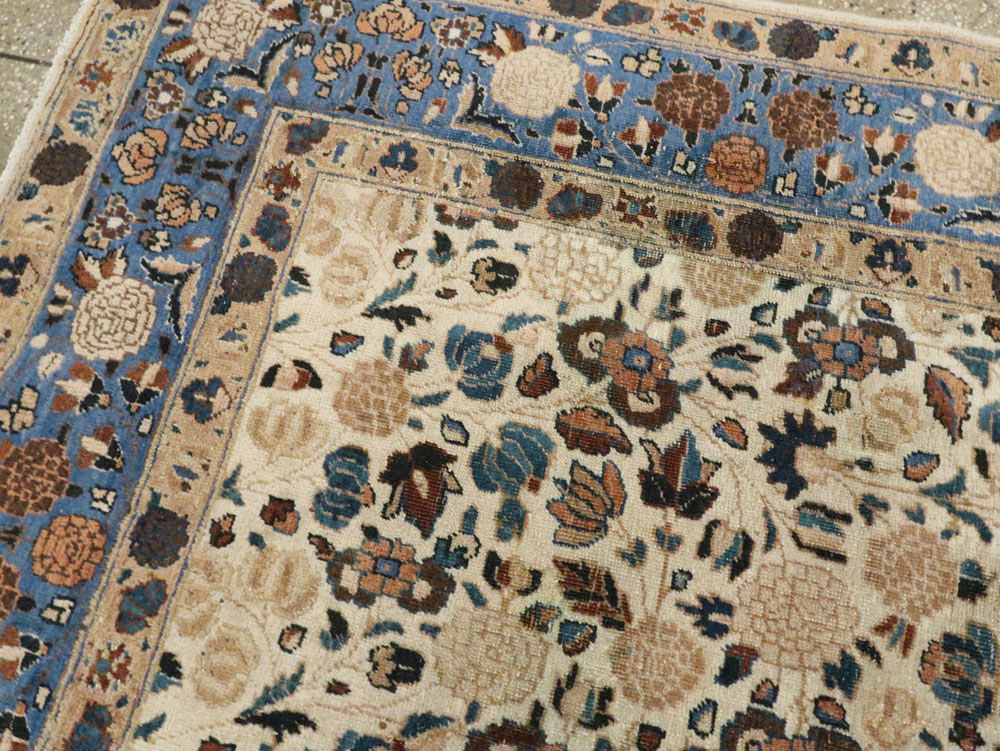 Antique Persian Tabriz Carpet, No.18196 - Staging