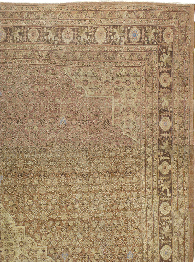 Antique Persian Tabriz Carpet, No.18201 - Staging