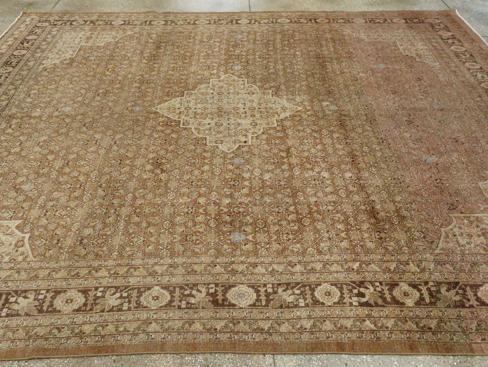 Antique Persian Tabriz Carpet, No.18201 - Staging