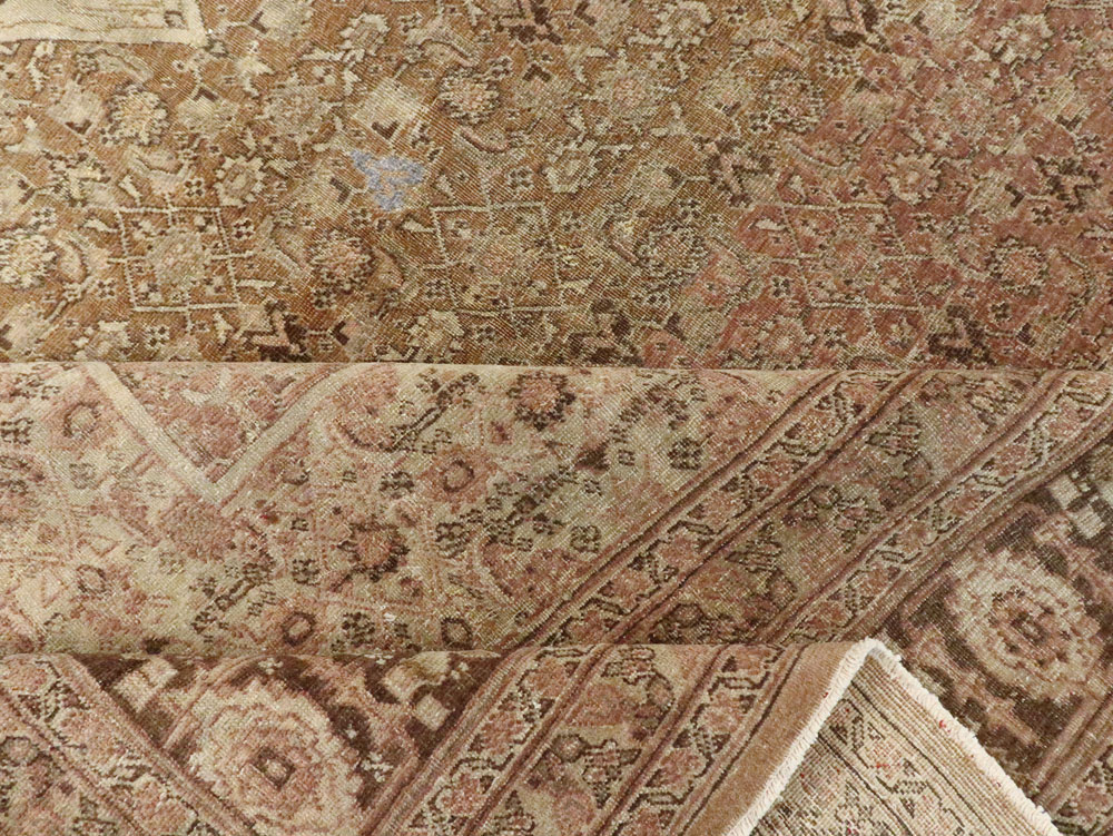 Antique Persian Tabriz Carpet, No.18201 - Staging