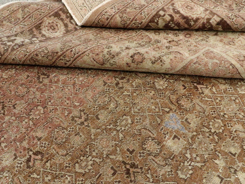 Antique Persian Tabriz Carpet, No.18201 - Staging