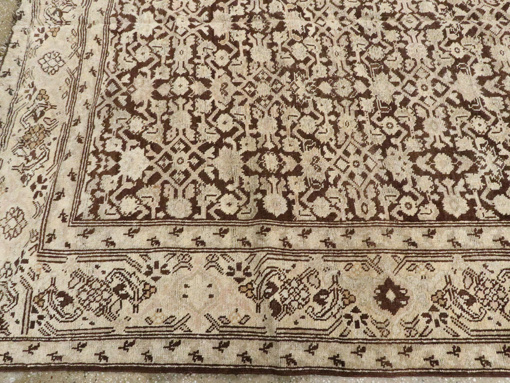 Antique Caucasian Karabagh Gallery Carpet, No.18231 - Staging