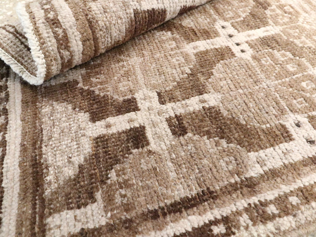 Antique East Turkestan Khotan Rug (Pair: 1 of 2), No.18240 - Staging