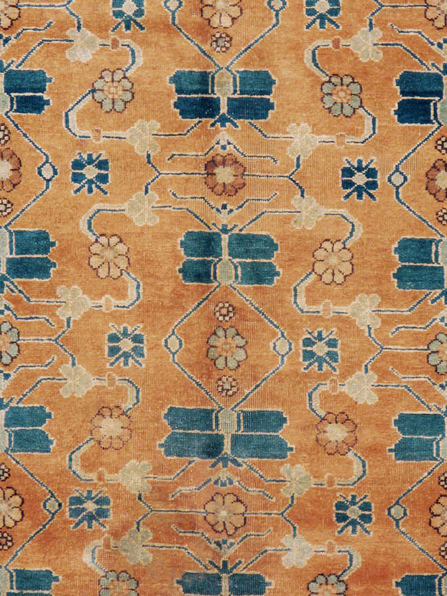 Antique Samarkand Carpet, No.18244 - Staging