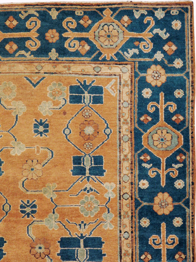 Antique Samarkand Carpet, No.18244 - Staging