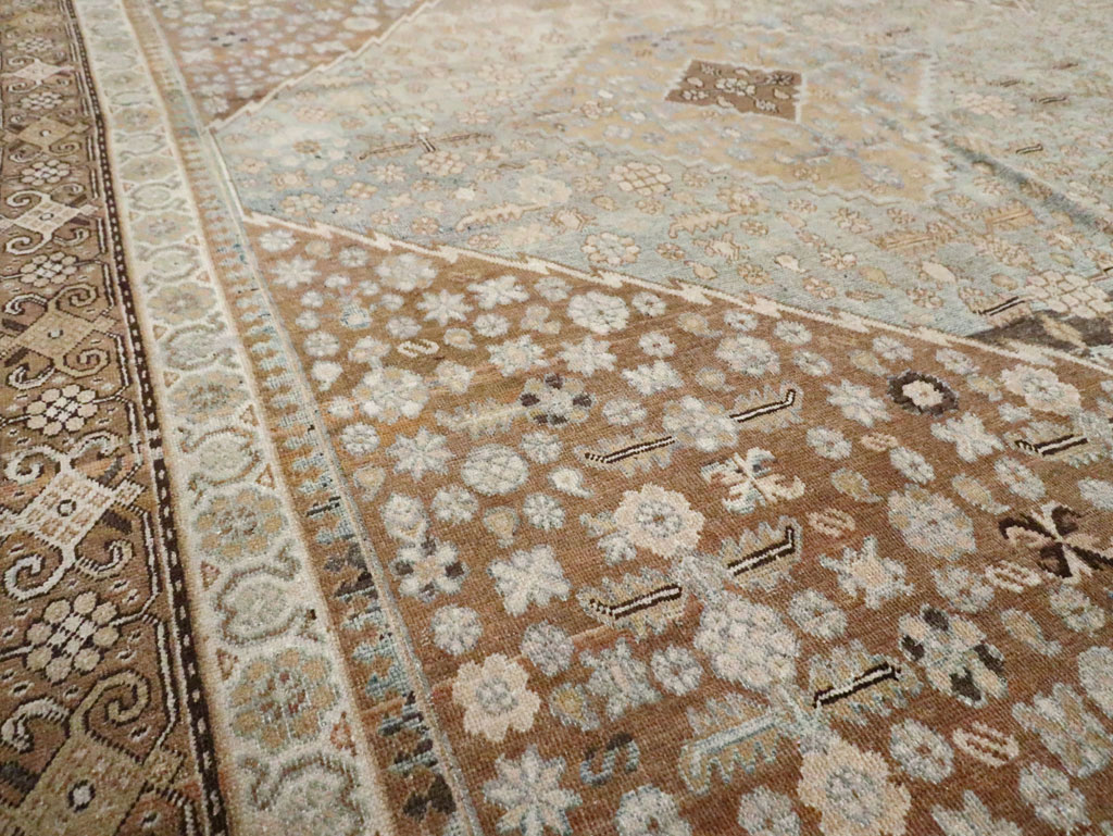 Antique East Turkestan Khotan Room Size Carpet, No.18250 - Staging