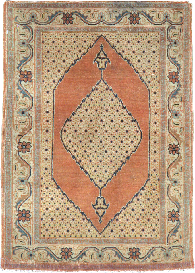 Antique Persian Tabriz Hagi Jalili Rug, No.18256 - Staging
