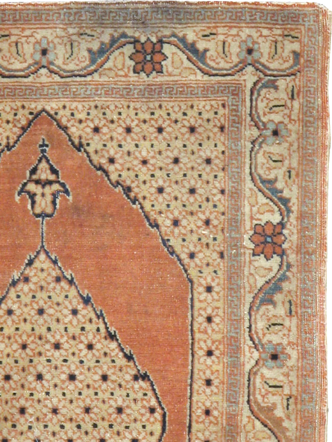 Antique Persian Tabriz Hagi Jalili Rug, No.18256 - Staging