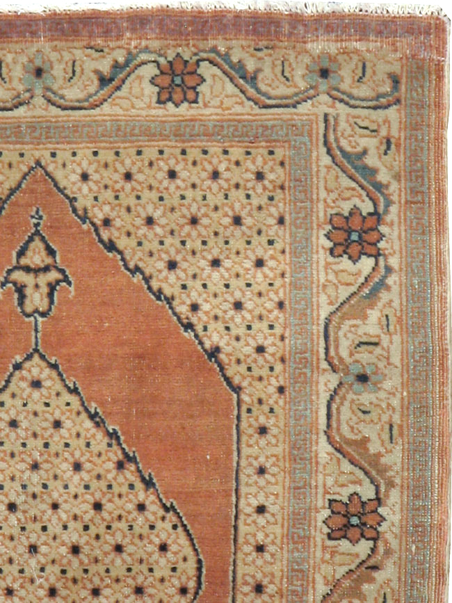Antique Persian Tabriz Hagi Jalili Rug, No.18256 - Staging