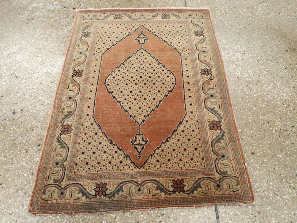 Antique Persian Tabriz Hagi Jalili Rug, No.18256 - Staging