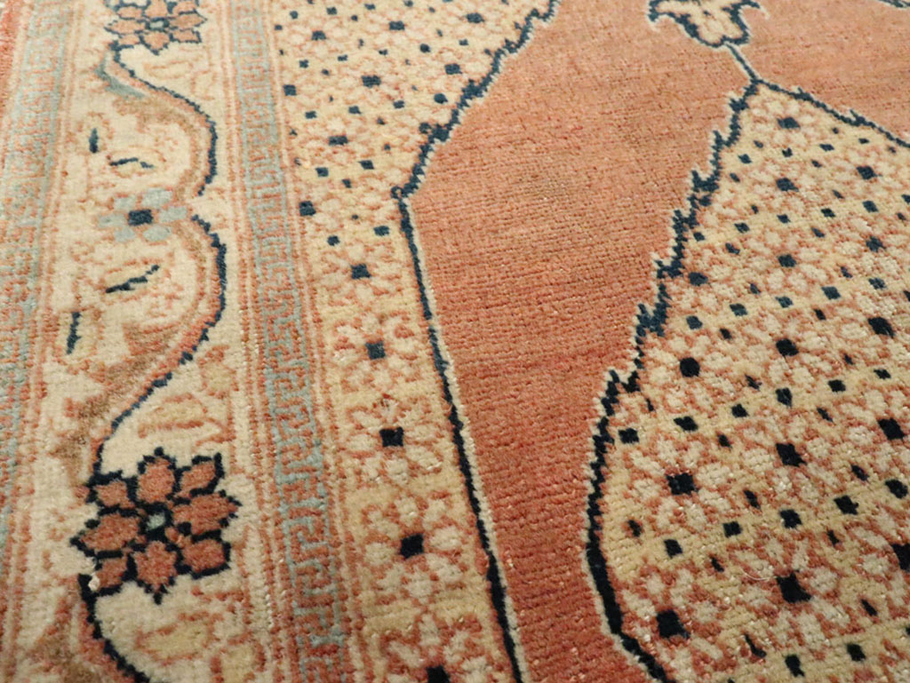Antique Persian Tabriz Hagi Jalili Rug, No.18256 - Staging