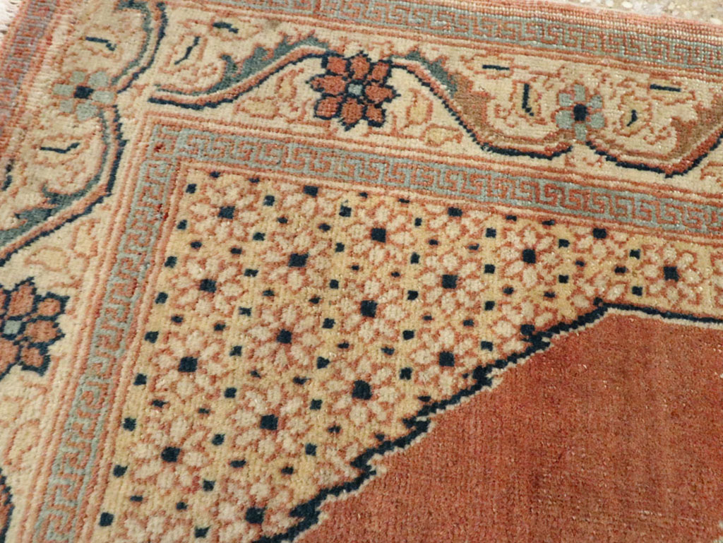 Antique Persian Tabriz Hagi Jalili Rug, No.18256 - Staging