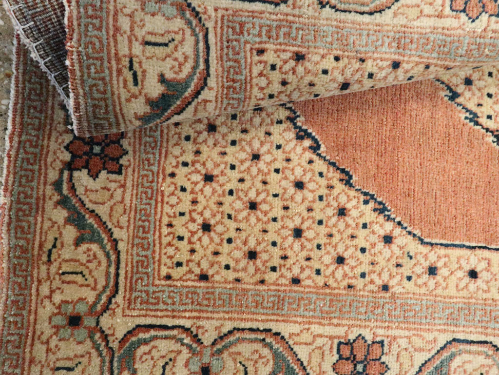 Antique Persian Tabriz Hagi Jalili Rug, No.18256 - Staging